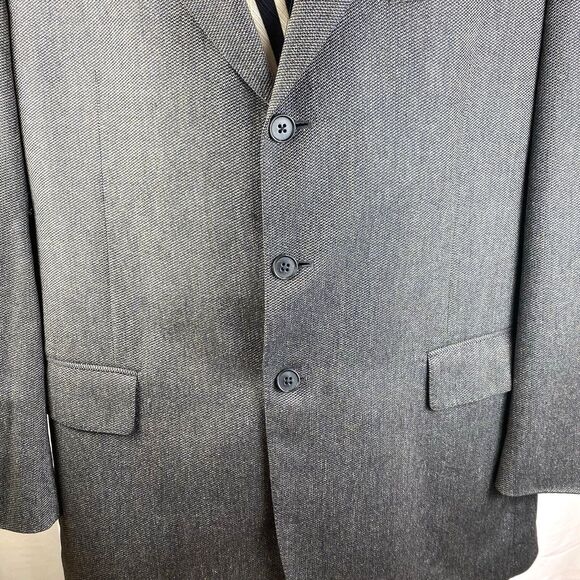 Faconnable Men's 55% Silk 45% Wool 46-47 L us) 58 Eu) Sport Coat Blazer Jacket - Picture 8 of 12